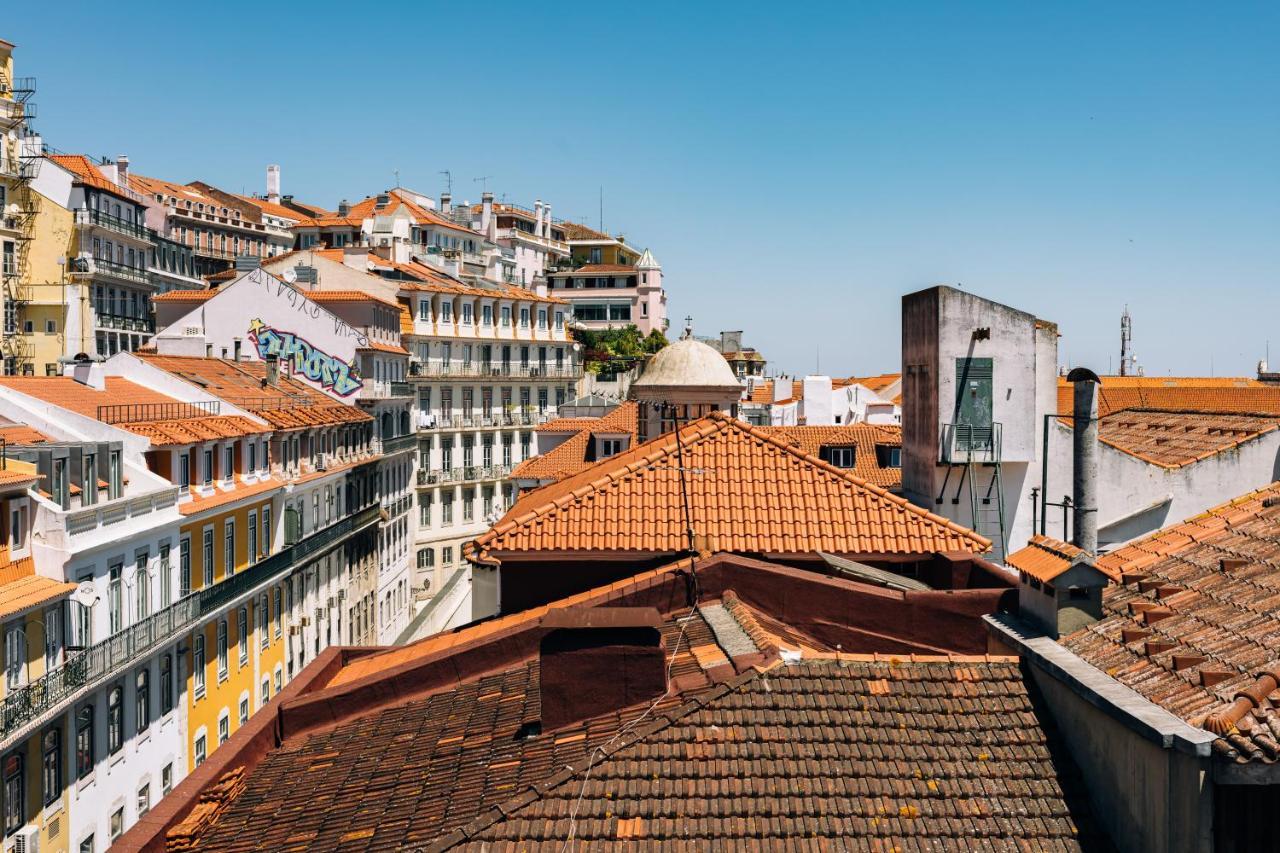 The House On The Pink Street In Lisbon